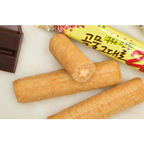 곡물그대로21 크리스피롤, 900g, 1개 후기 분석 - 깔끔한 보관 모습