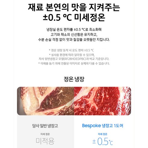 삼성전자 Bespoke AI 409L 1도어 냉장고 키친핏 좌열림 방문설... 개봉기 | 실사용 후기 - 상품 이미지 4