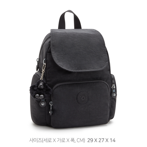 키플링 여성용 시티 집 미니 백팩 후기 분석 - 브랜드 정품 라벨 확인