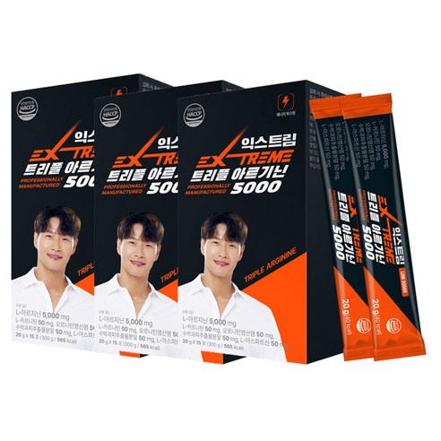 익스트림 트리플 아르기닌 5000 300g, 3개 맛있게 먹은 솔직 후기 썸네일