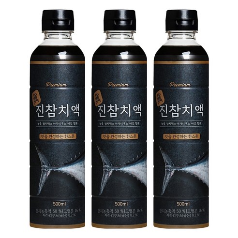 서림식품 프리미엄 진참치액 500ml × 1개