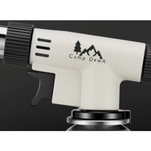 캠프듀아 액화방지 2가지 불조절 요리용 토치 후기 분석 - 불꽃 조절 레버