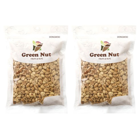 그린너트 구운땅콩, 500g, 2개