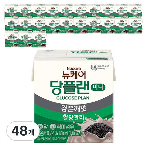 뉴케어당플랜 미니 검은깨맛 150ml, 48개 솔직 후기 | 실사용자 리뷰 분석 썸네일