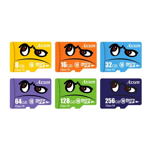 액센 프리미엄 캐릭터 마이크로 SD카드 이미지 2