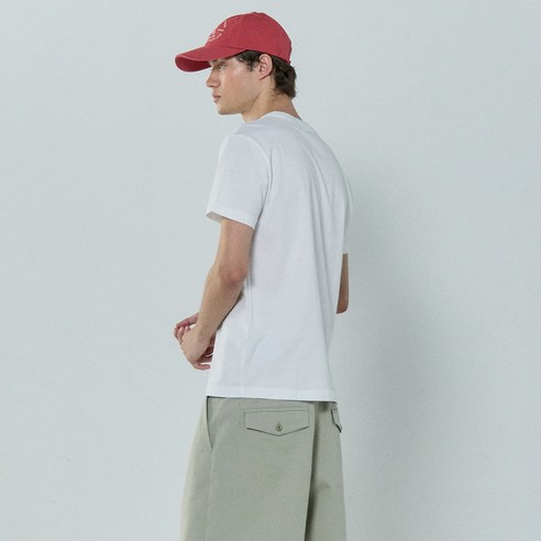 베이직하우스 남녀공용 통기성 순면라운드 30수 반팔티 오리지널팩 3p HATS0101 후기 분석 - 넥라인 디테일