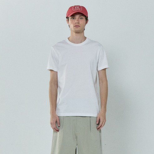 베이직하우스 남녀공용 통기성 순면라운드 30수 반팔티 오리지널팩 3p HATS0101 후기 분석 - 제품 전체 샷