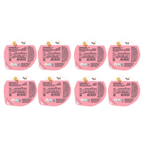 짱죽 실온이유식 중기 죽2(9~10개월 부터) 4종 A, 한우&배죽,모듬야채죽,영양닭죽,전복영양죽, 160g, 8개
