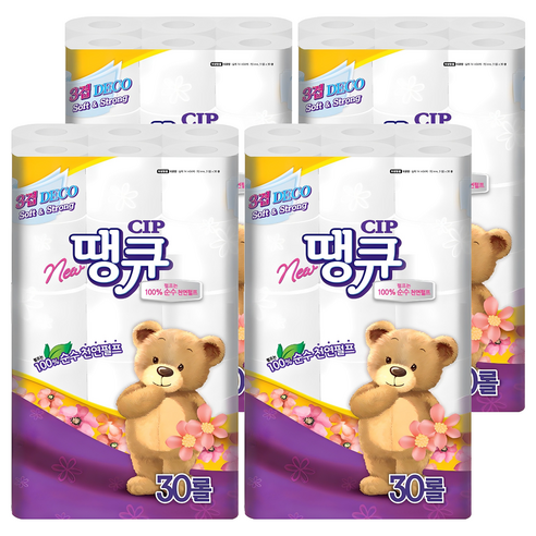 땡큐 3겹 천연펄프 롤화장지 솔직 후기 | 실사용자 리뷰 분석 - 대표 이미지