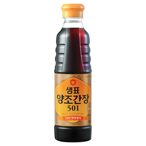 샘표 양조간장 501, 500ml, 1개 500ml × 1개, 개당 용량 × 수량 섬네일