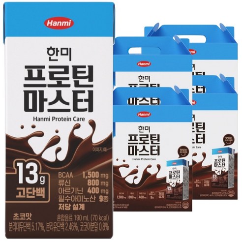 한미 프로틴 마스터, 190ml, 64개
