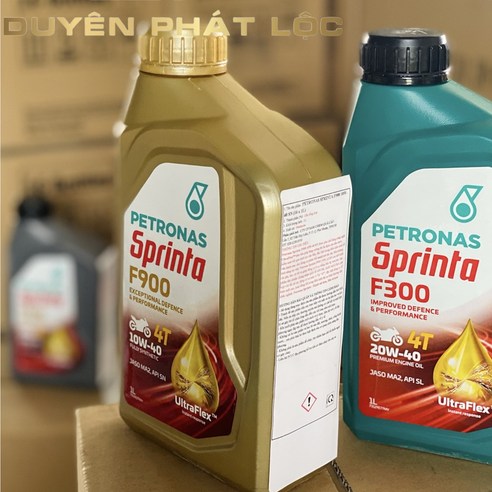 PETRONAS Sprinta F900 10W40 4T 全合成機油1L, 10W-40, 1瓶- 優惠推薦