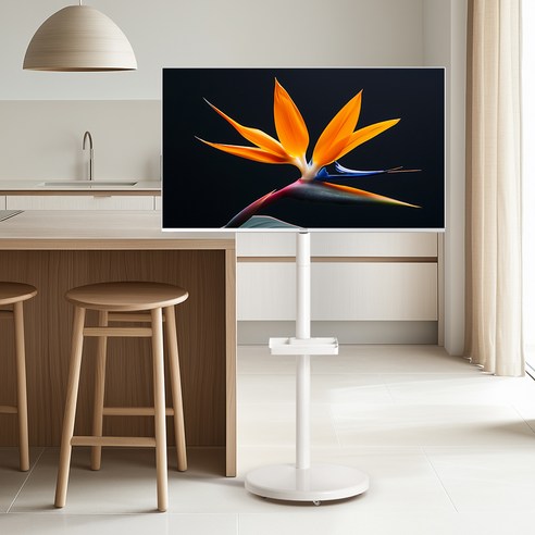 더함 CHIQ 4K UHD TV의 다양한 각도에서 본 모습