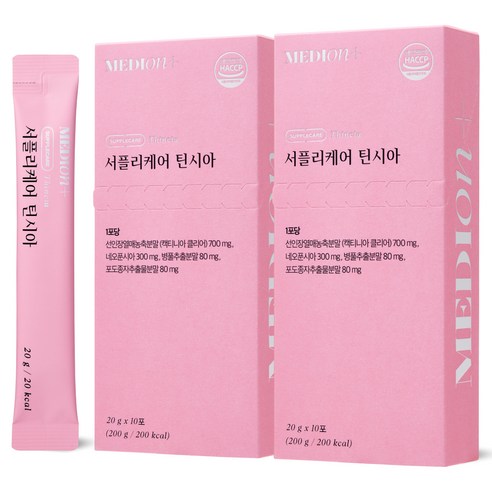 메디온 서플리케어 틴시아 10p, 200g, 2개