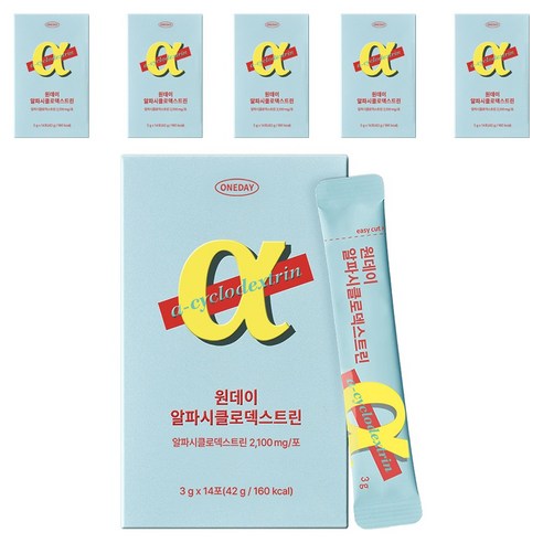 데이즈온 원데이 알파시클로덱스트린 14p 42g, 6개 실사용 후기 | 효과 있을까? - 상품 이미지 1