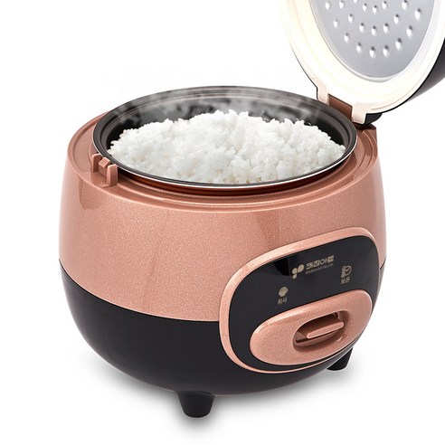 귀여운 디자인과 실용성을 모두 갖춘 키친아트 꿀벌 미니 전기보온밥솥