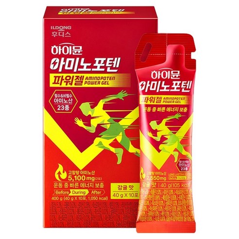 하이뮨 아미노포텐 파워젤 10p, 400g, 1개