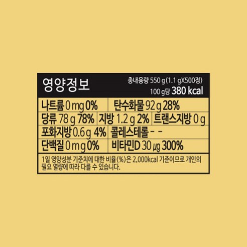 로보카폴리 NEW 비타 D+ 500정, 1개 실사용 후기 | 효과 있을까? - 상품 이미지 3