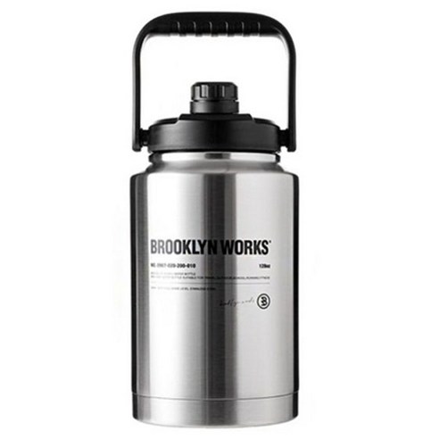 브루클린웍스 워터저그 3.8L, 실버, 1개