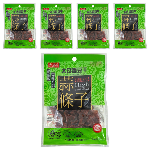 太珍香蒜條子, 5個, 90g - 洋蔥/蒜味餅乾| 酷澎