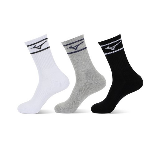 미즈노 라이너 더블 쿠션 크루 양말 후기 분석 - 패키지 이미지