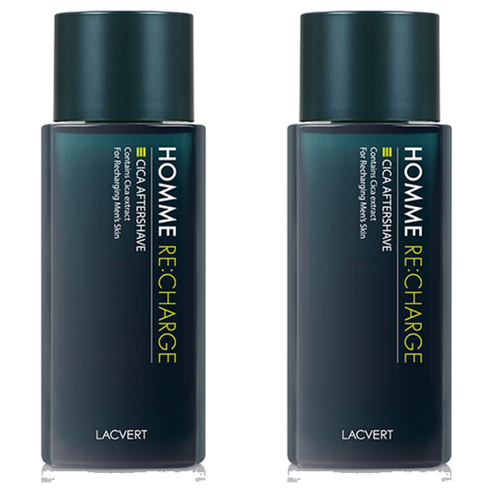 라끄베르 옴므 리차지 시카 애프터 쉐이브, 185ml, 2개