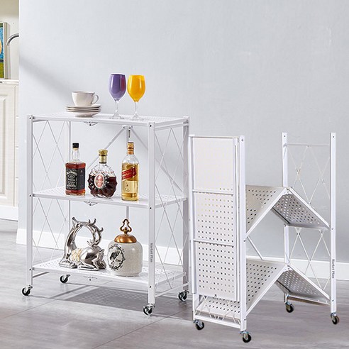 마켓플랜 하디 원터치 접이식 수납선반