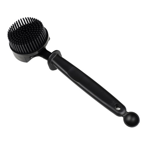 칼딘 커피머신 그룹헤드 실리콘 청소 솔 51 / 54mm, 블랙, 1개 블랙, 1개