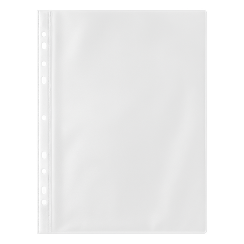 코멧 A4 클리어파일 리필속지 0.05mm, 100개, 1개입