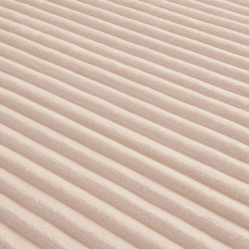 코멧 홈 코듀로이 극세사 담요 후기 분석 - 양면 소재 차이