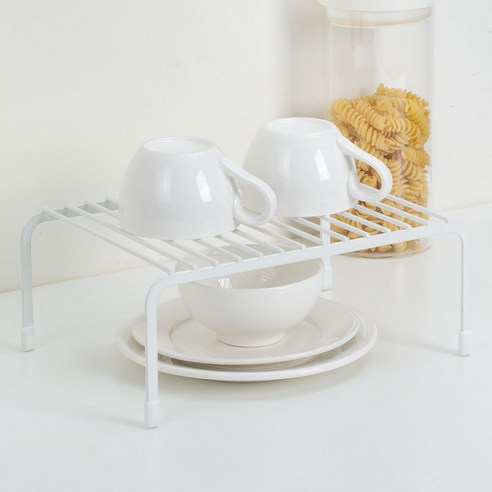 코멧 키친 2단 접시 정리대 화이트 3개입 실사용 후기 | 효과 있을까? - 상품 이미지 3