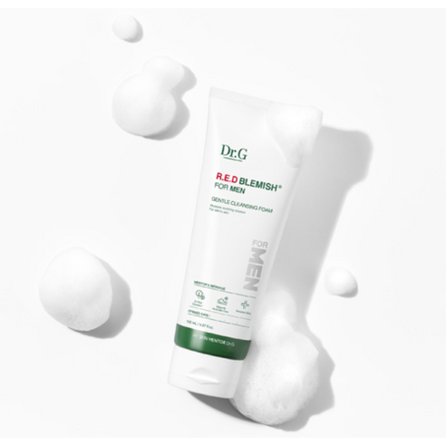 닥터지 레드 블레미쉬 포 맨 젠틀 클렌징 폼 이미지 3