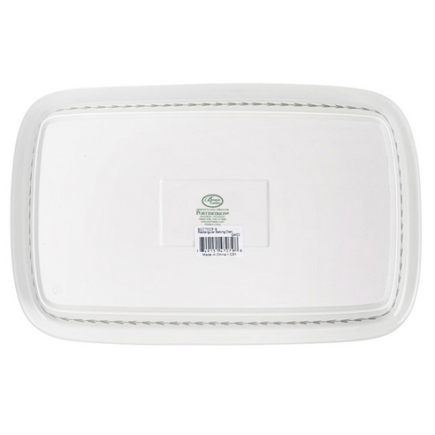 포트메리온 보타닉 가든 직사각형 접시 후기 분석 - 다양한 꽃무늬 패턴