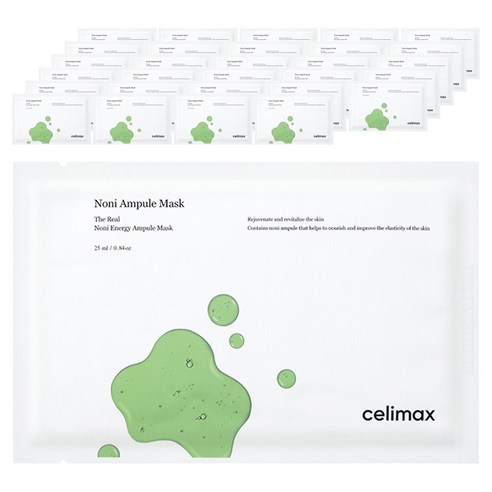 Маска-ампула Cellimax The Real Noni Energy, 25 мл, 1 упаковка, 5 шт.