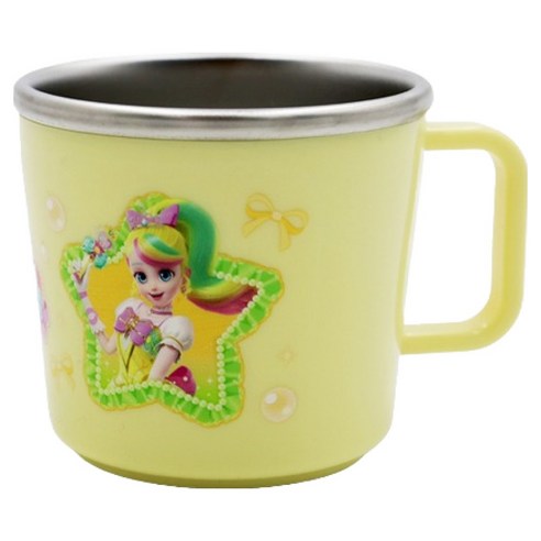 르번 프린세스 캐치티니핑 논슬립 스텐컵 색상 × 용량 × 수량, 뽀니핑 × 220ml × 1개 섬네일