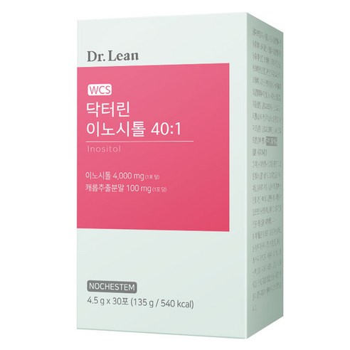 닥터린 이노시톨 40:1 135g, 1개 맛있게 먹은 솔직 후기 - 상품 이미지 1