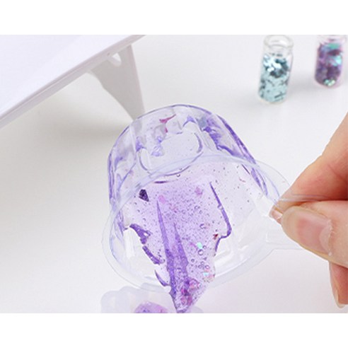 오로라데코덴 3세대 UV 레진 하드 저점도 200g 이미지 4