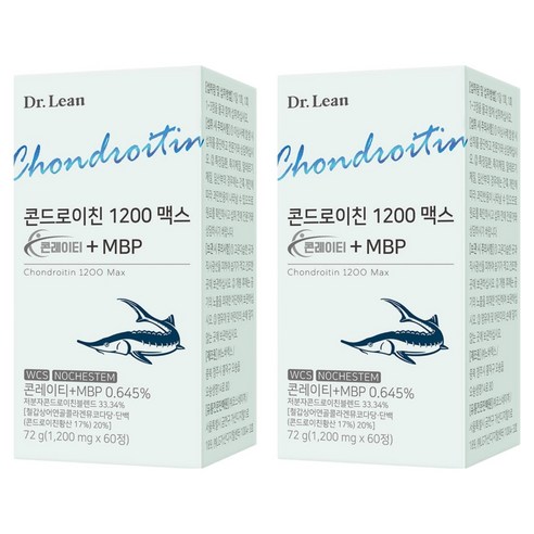 닥터린 콘드로이친 1200 맥스 60정, 2개 실사용 후기 | 효과 있을까? - 상품 이미지 1