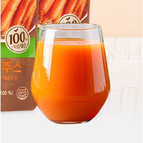 풀무원녹즙 제주 NFC 당근주스 80ml, 30개 이미지 2