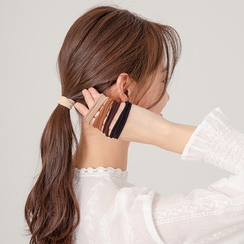 매일 아침 머리카락 때문에 한숨 쉬는 당신을 위한 제안 곱창밴드머리끈