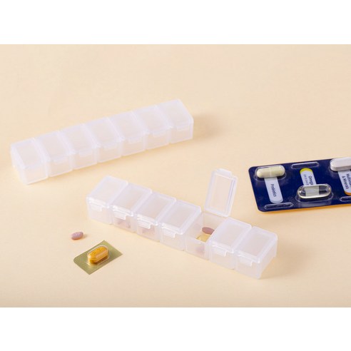 코멧 분리되는 휴대용 7칸 약통 실사용 후기 | 효과 있을까? - 상품 이미지 4