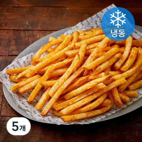 웰프리츠 울트라 크리스피 코티드 케이준 감자튀김 (냉동), 2kg, 5개