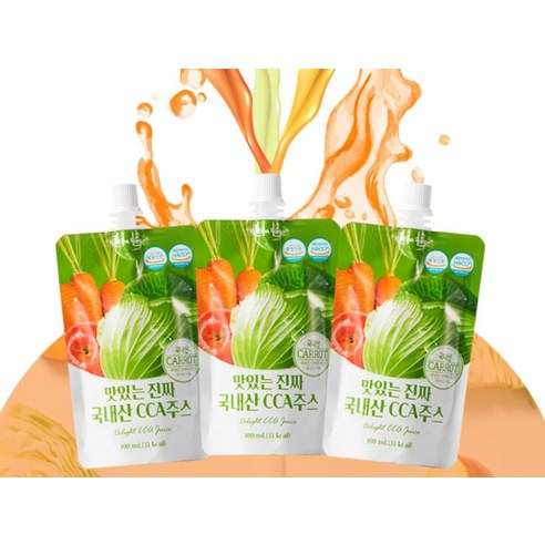 유기농마루 정품 맛있는 진짜 국내산 CCA 주스 2L, 1박스 이미지 3
