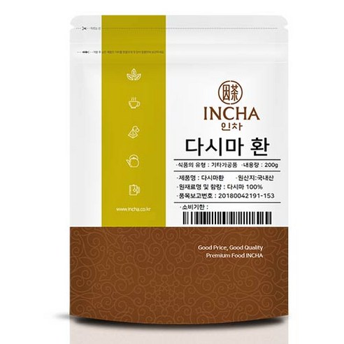인차 다시마환, 200g, 1개 - 건강환 | 쿠팡