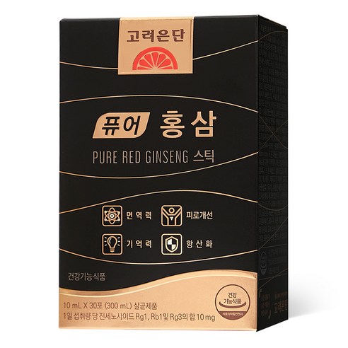 퓨어 홍삼 스틱 300ml, 30회분, 1개