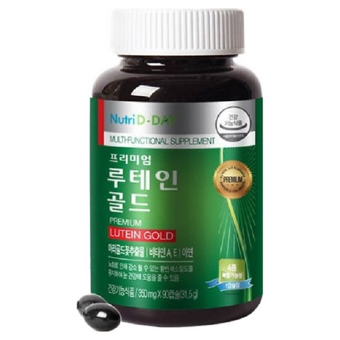 뉴트리디데이 프리미엄 루테인 골드 350mg 90정, 1개 이미지 2