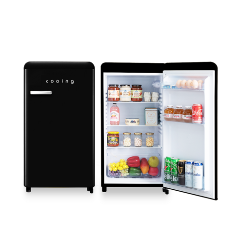 쿠잉전자 레트로 92L 원도어 냉장고 이미지 2
