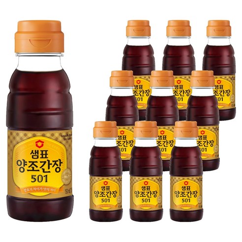 샘표 양조간장 501 860ml × 3개
