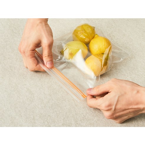 코멧 더블지퍼백 혼합 4종 세트 (미니 50p + 컴팩트 50p + 소형 20p + 대형 20p 이미지 3