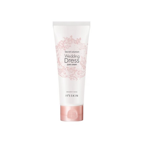 잇츠스킨 시크릿 솔루션 웨딩드레스 퓨어 톤업크림 100ml, 1개 후기 분석 - 제형 및 텍스처 확인